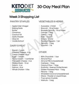 Keto Meal Planner Books